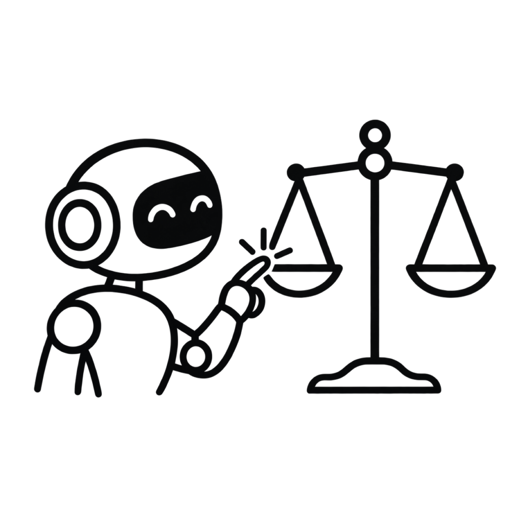 AI en juridische dienstverlening – robot raakt weegschaal van justitie aan